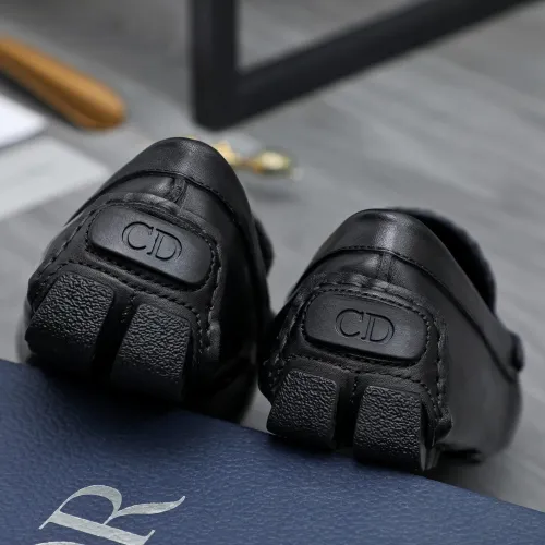 Replica Christian Dior Leather Shoes For Men #1434034 $76.00 USD for Wholesale