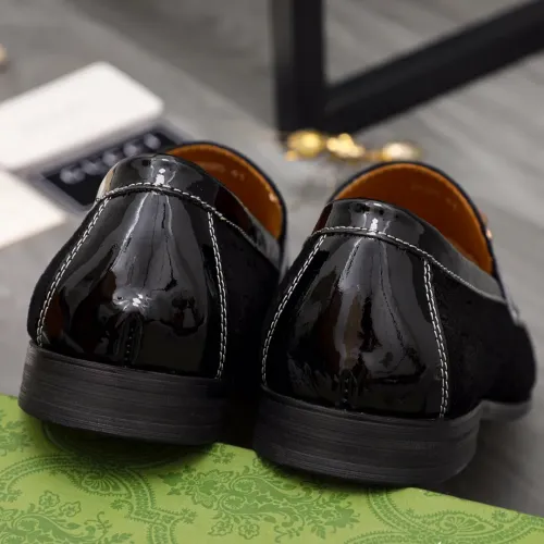 Replica Gucci Oxfords Shoes For Men #1434068 $88.00 USD for Wholesale