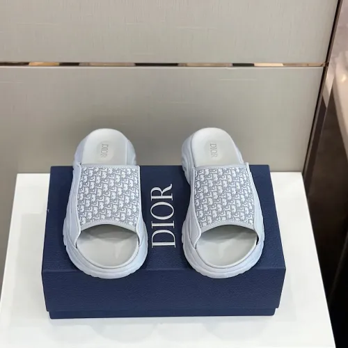 Replica Christian Dior Slippers For Men #1434091 $60.00 USD for Wholesale