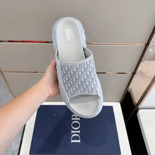 Replica Christian Dior Slippers For Men #1434091 $60.00 USD for Wholesale