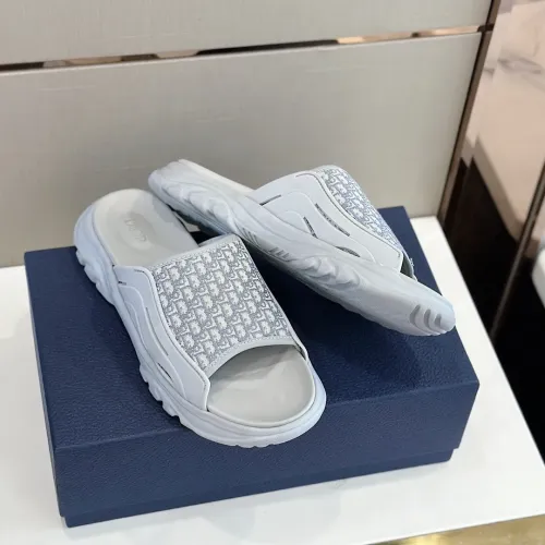 Replica Christian Dior Slippers For Men #1434091 $60.00 USD for Wholesale