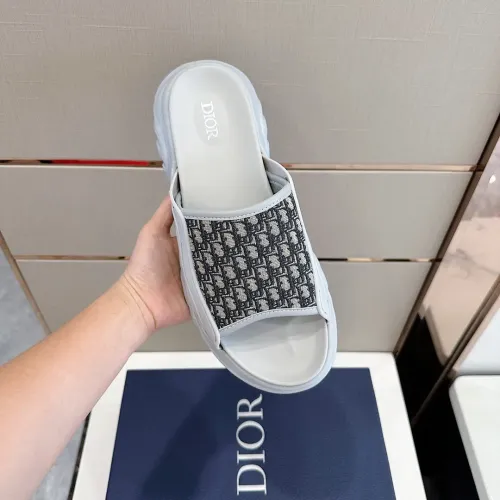 Replica Christian Dior Slippers For Men #1434092 $60.00 USD for Wholesale