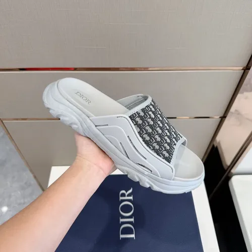Replica Christian Dior Slippers For Men #1434092 $60.00 USD for Wholesale