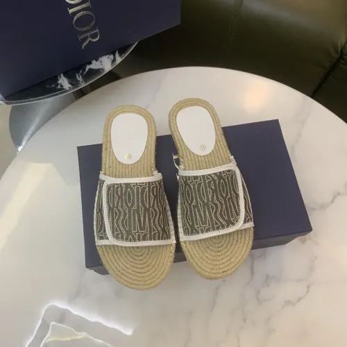 Replica Christian Dior Slippers For Men #1434095 $60.00 USD for Wholesale
