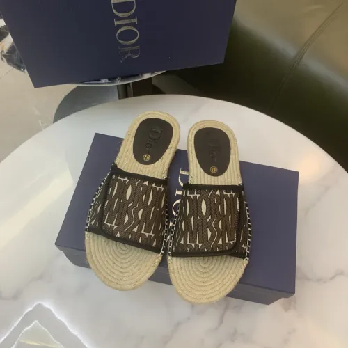Replica Christian Dior Slippers For Men #1434096 $60.00 USD for Wholesale