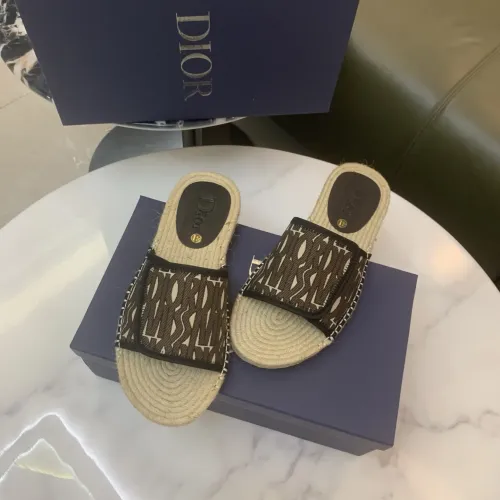Replica Christian Dior Slippers For Men #1434096 $60.00 USD for Wholesale