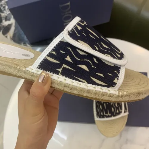 Replica Christian Dior Slippers For Men #1434097 $60.00 USD for Wholesale