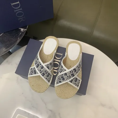 Replica Christian Dior Slippers For Men #1434101 $60.00 USD for Wholesale