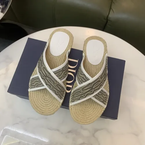 Replica Christian Dior Slippers For Men #1434103 $60.00 USD for Wholesale