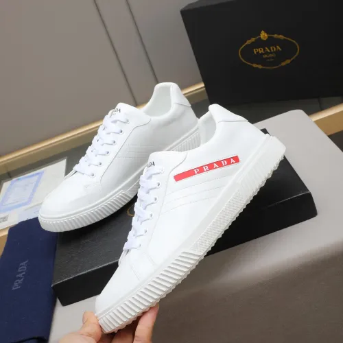 Replica Prada Casual Shoes For Men #1434136 $80.00 USD for Wholesale