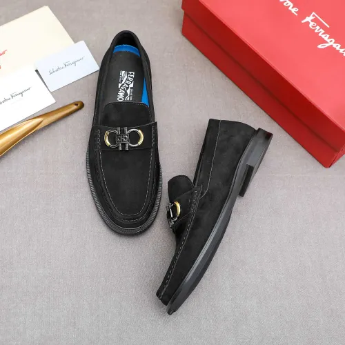 Salvatore Ferragamo Leather Shoes For Men #1434139