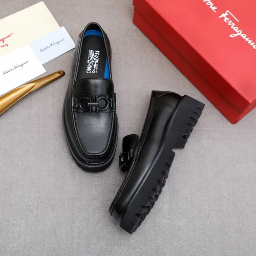 Salvatore Ferragamo Leather Shoes For Men #1434140