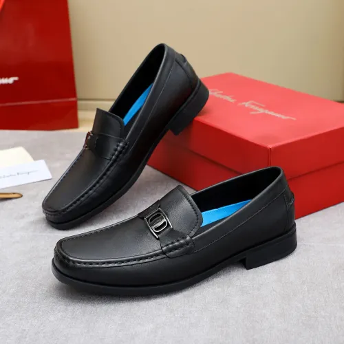 Salvatore Ferragamo Leather Shoes For Men #1434141