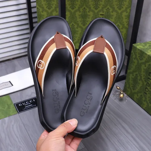Replica Gucci Slippers For Men #1434167 $45.00 USD for Wholesale