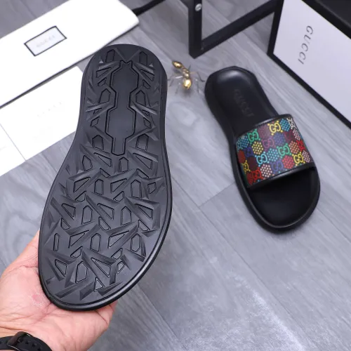 Replica Gucci Slippers For Men #1434176 $45.00 USD for Wholesale