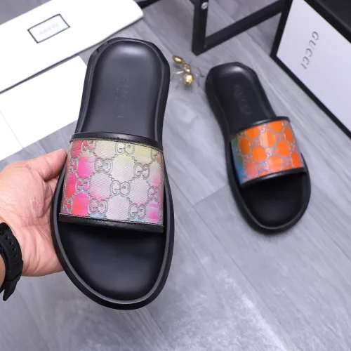 Replica Gucci Slippers For Men #1434177 $45.00 USD for Wholesale
