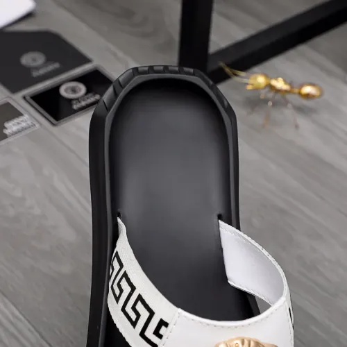 Replica Versace Slippers For Men #1434180 $45.00 USD for Wholesale