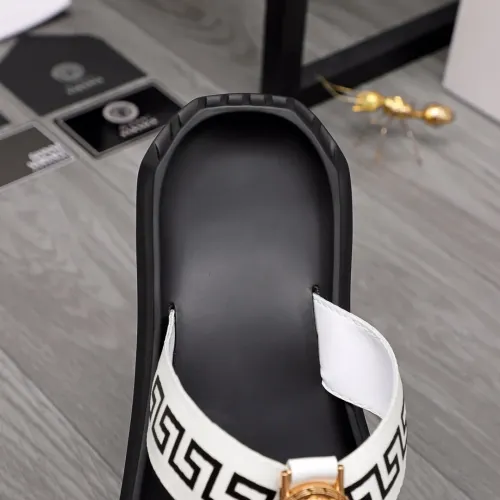 Replica Versace Slippers For Men #1434182 $45.00 USD for Wholesale