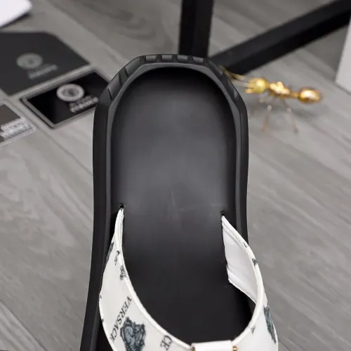 Replica Versace Slippers For Men #1434186 $45.00 USD for Wholesale