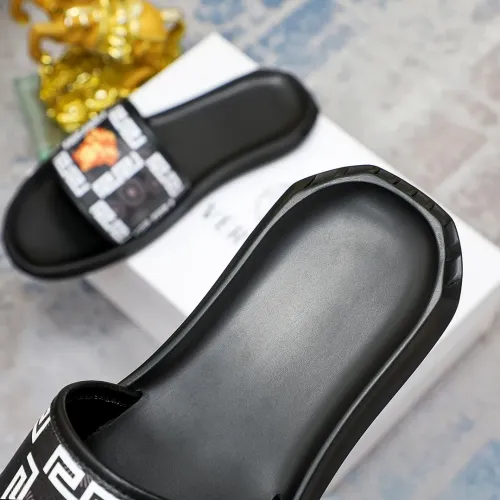 Replica Versace Slippers For Men #1434235 $45.00 USD for Wholesale
