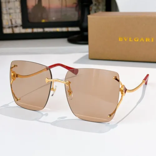 Bvlgari AAA Quality Sunglasses #1434461 $60.00 USD, Wholesale Replica Bvlgari AAA Quality Sunglasses