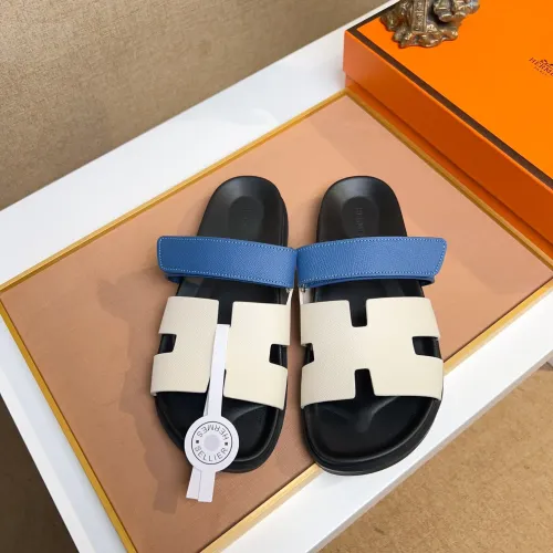 Replica Hermes Slippers For Men #1434506 $56.00 USD for Wholesale