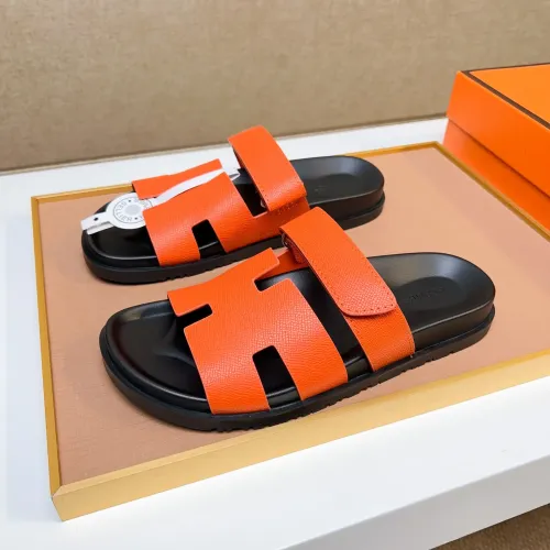 Hermes Slippers For Men #1434511 $56.00 USD, Wholesale Replica Hermes Slippers