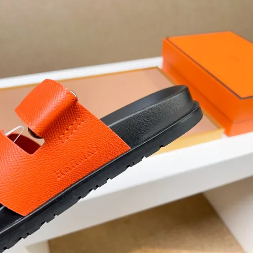 Replica Hermes Slippers For Men #1434511 $56.00 USD for Wholesale