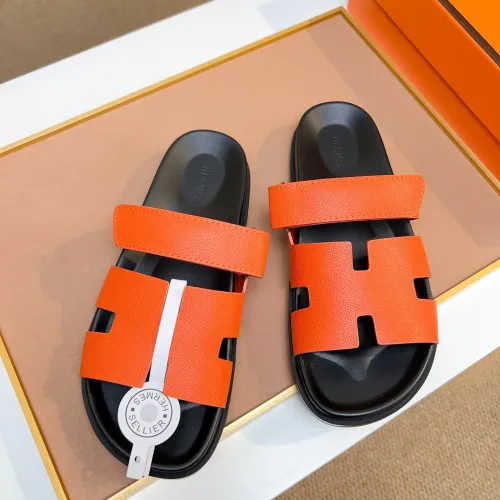 Replica Hermes Slippers For Men #1434511 $56.00 USD for Wholesale