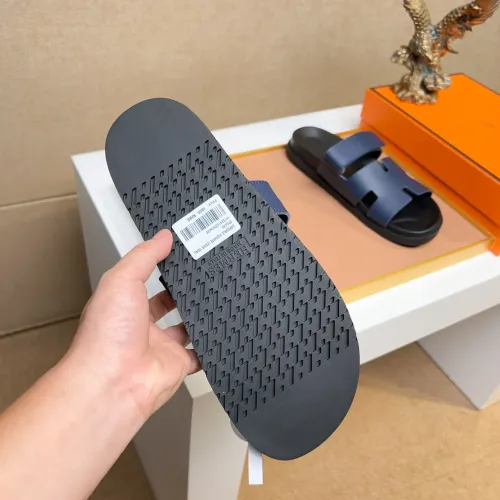 Replica Hermes Slippers For Men #1434522 $56.00 USD for Wholesale