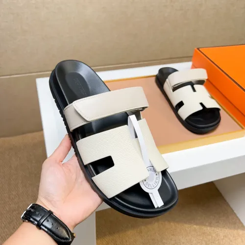 Hermes Slippers For Men #1434532 $56.00 USD, Wholesale Replica Hermes Slippers