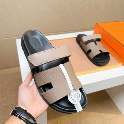 Hermes Slippers For Men #1434533 $56.00 USD, Wholesale Replica Hermes Slippers
