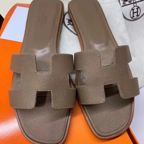 Hermes Slippers For Women #1434544 $98.00 USD, Wholesale Replica Hermes Slippers