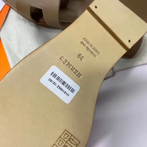 Replica Hermes Slippers For Women #1434544 $98.00 USD for Wholesale