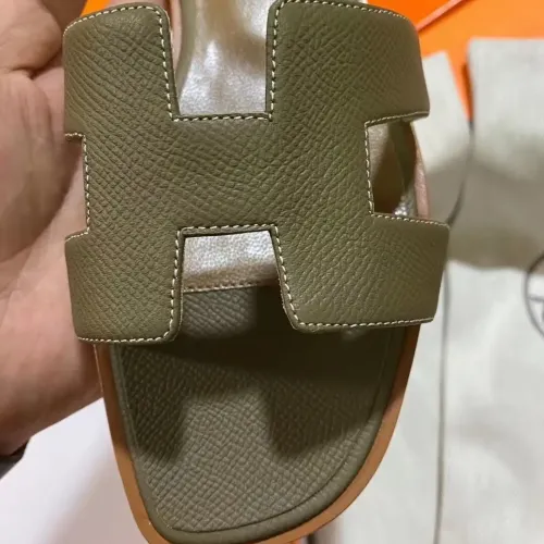 Replica Hermes Slippers For Women #1434545 $98.00 USD for Wholesale