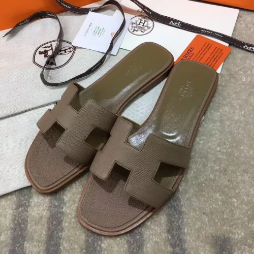Hermes Slippers For Women #1434546 $98.00 USD, Wholesale Replica Hermes Slippers