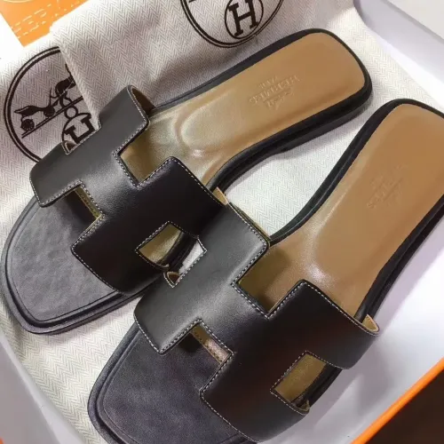 Hermes Slippers For Women #1434551 $98.00 USD, Wholesale Replica Hermes Slippers