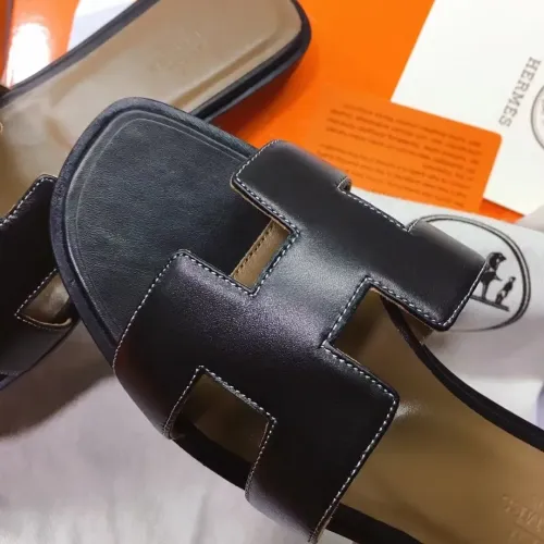 Replica Hermes Slippers For Women #1434551 $98.00 USD for Wholesale