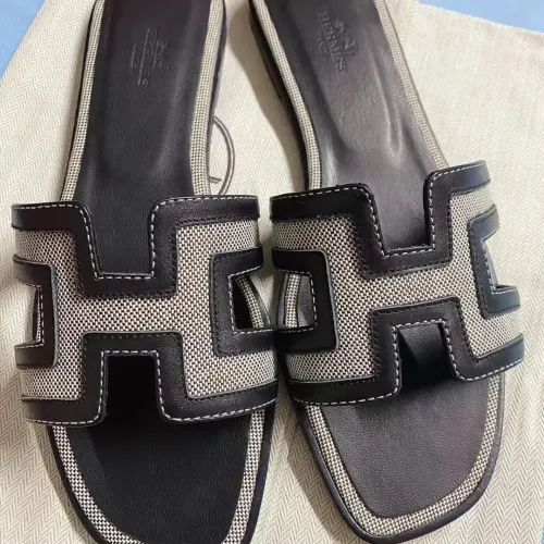 Hermes Slippers For Women #1434554 $98.00 USD, Wholesale Replica Hermes Slippers