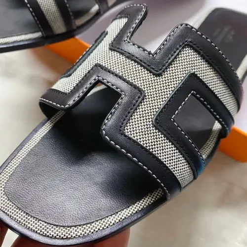 Replica Hermes Slippers For Women #1434554 $98.00 USD for Wholesale