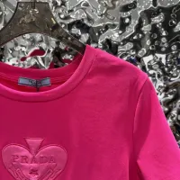 $60.00 USD Prada T-Shirts Short Sleeved For Women #1422623