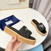 $92.00 USD Prada Slippers For Women #1422638
