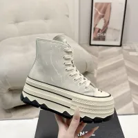 $112.00 USD Chanel High Tops Shoes For Women #1422662