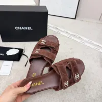 $98.00 USD Chanel Slippers For Women #1422736