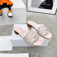 $80.00 USD Christian Dior Slippers For Women #1422768