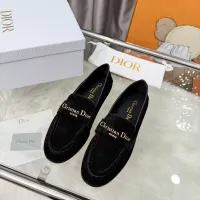 $105.00 USD Christian Dior Leather Shoes For Women #1422845