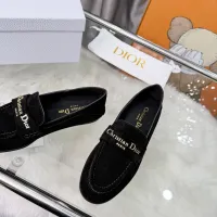 $105.00 USD Christian Dior Leather Shoes For Women #1422845