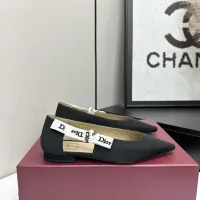 $98.00 USD Christian Dior Flat Shoes For Women #1422972