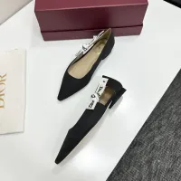 $98.00 USD Christian Dior Flat Shoes For Women #1422972