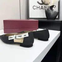 $98.00 USD Christian Dior Flat Shoes For Women #1422972